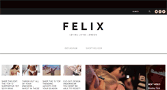 Desktop Screenshot of felixmagazine.com
